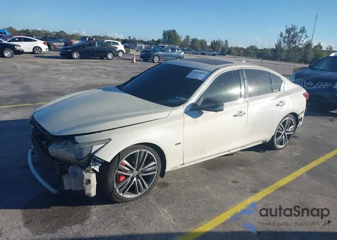 2016 Infiniti Q50 Premium/Sport from USA, damaged, VIN JN1EV7AR7GM341396